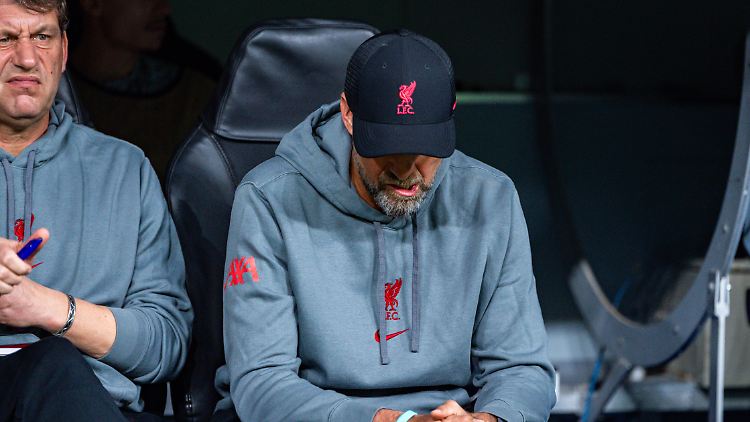 Verzweifelter Reds-Trainer: Jürgen Klopp.