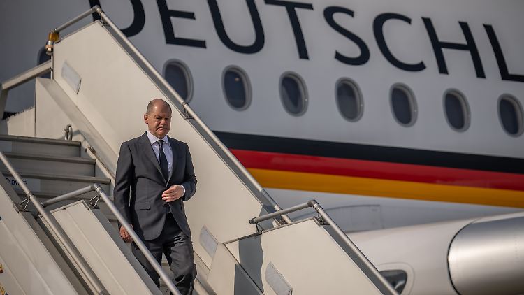 Der Krieg in der Ukraine wird eines der großen Themen für Scholz in New York sein.