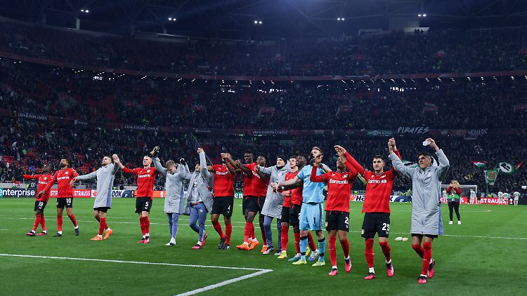 Die Werkself erreichte als einziger Bundesligist das Viertelfinale der Europa League.