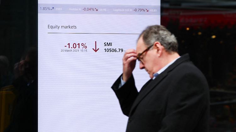 Bankenaufseher und Politiker beeilten sich, die trotz der Credit-Suisse-Übernahme nervösen Märkte zu
beschwichtigen.