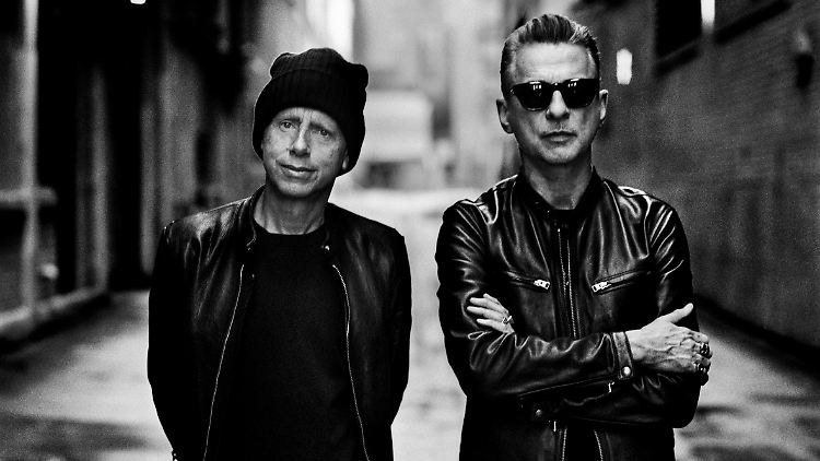 Der Rest von Depeche Mode: Martin L. Gore (l.) und Dave Gahan.