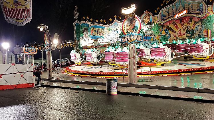 Das 31-jährige Opfer starb noch am Tatort, der Kirmes Send in Münster.