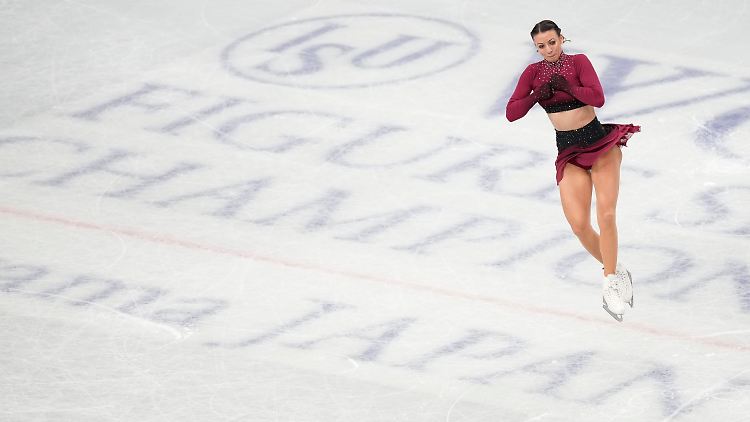 So gut wie noch nie bei einer WM: Nicole Schott.