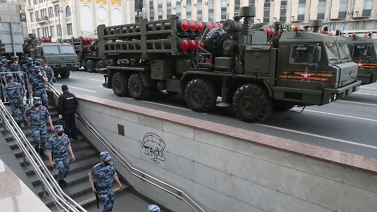 Tragender Bestandteil der Luftverteidigung Moskaus werden wohl auch die Luft-Boden-Raketensysteme der neuen Generation S-350.