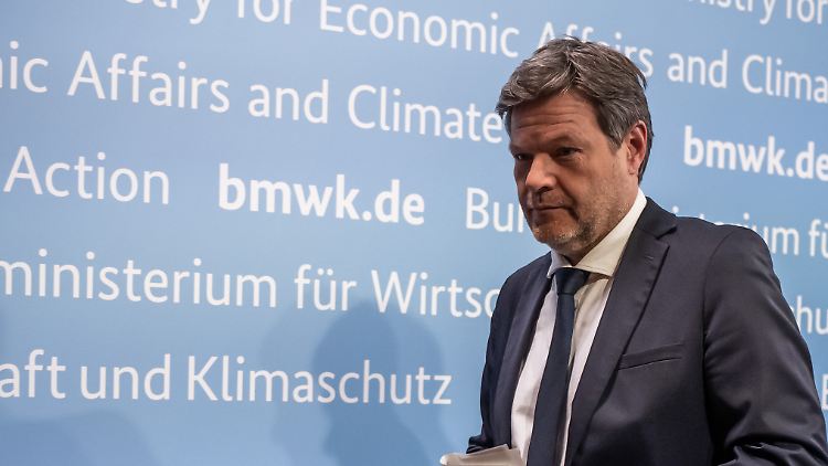 Habeck macht derzeit keinen Hehl aus seinem Frust.