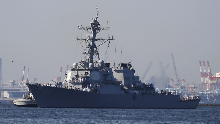 Die USS Milius, hier auf einem Archivfoto, soll sich derzeit im Südchinesischen Meer aufhalten.