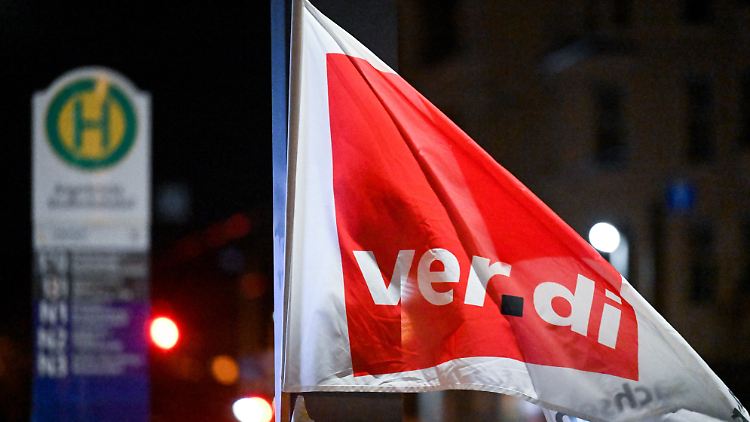 120.000 Verdi-Mitglieder sind zum Streik am Montag aufgerufen.