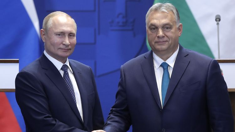 Ministerpräsident Orban pflegt ein gutes Verhältnis zu Kremlchef Putin.