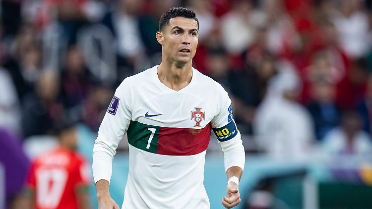 Cristiano Ronaldo schied mit Portugal bei der Katar-WM im Viertelfinale aus.