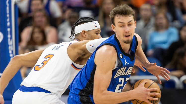 Franz Wagner kam auf 16 Punkte, sechs Assists und drei Rebounds gegen die Knicks.
