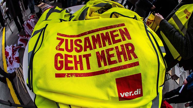 Am Montag wird sowohl gestreikt als auch verhandelt. 