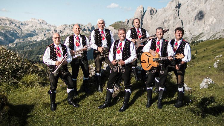 Aus der Volksmusik nicht wegzudenken: die Kastelruther Spatzen.