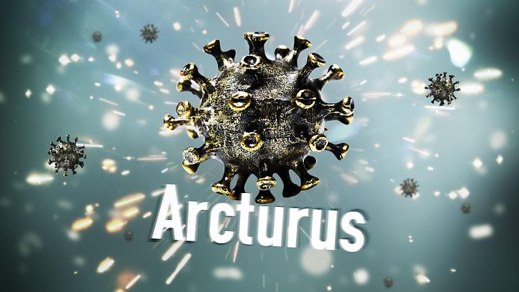 Drei zusätzliche Mutationen im sogenannten Spikeprotein zeichnen Arcturus aus.