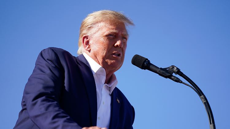 Fabuliert erneut von einer Hexenjagd: Donald Trump.