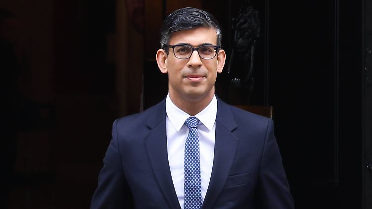 Will künftig hart durchgreifen: Großbritanniens Premier  Rishi Sunak. 