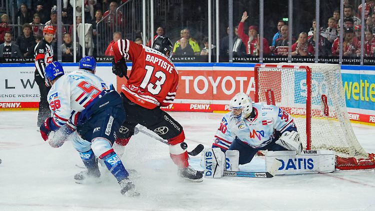 Arno Tiefensee rettete Mannheim den vorzeitigen Einzug ins Playoff-Halbfinale.