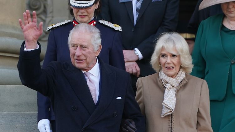 Kommen erstmals als Königspaar in die deutsche Hauptstadt: Charles und seine Frau Camilla.