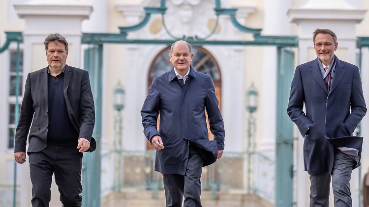 Habeck, Scholz und Lindner auf Lösungssuche