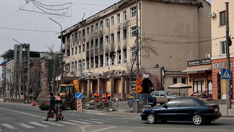 Erst vor gut einer Woche besuchte Kremlchef Putin die von Russland besetzte Hafenstadt.