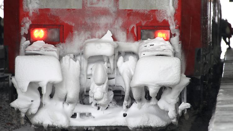 Der Winter war der Bahn zu hart.