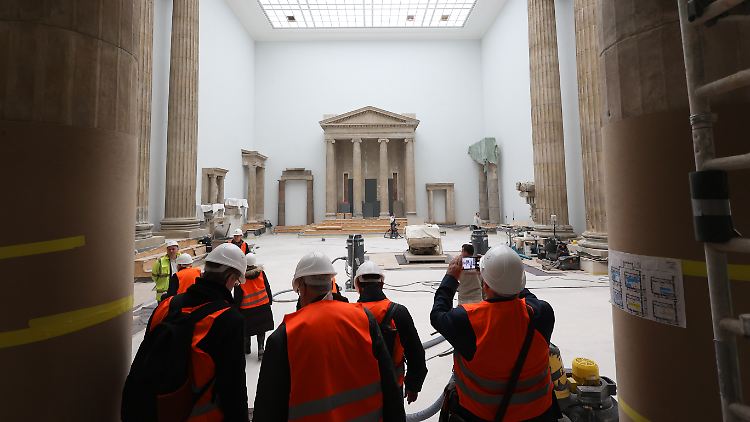 Im Pergamonmuseum finden sich mittlerweile mehr Baustellen als Exponate.
