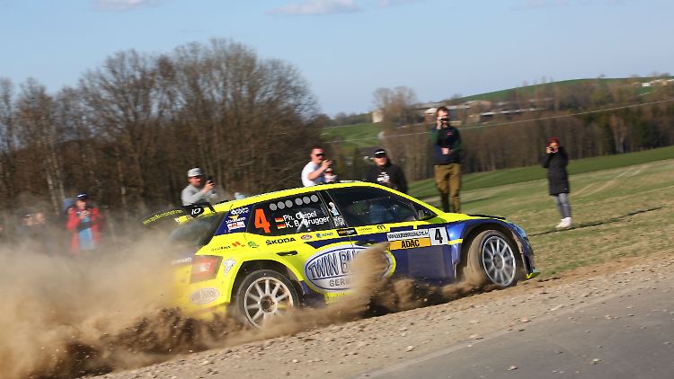 Der Start der Titelverteidiger Geipel/Becker bei der 58. ADAC Rallye Erzgebirge ist fraglich.