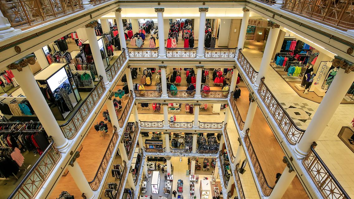 Macy's-Kaufhaus Marshall Fields in Chicago.