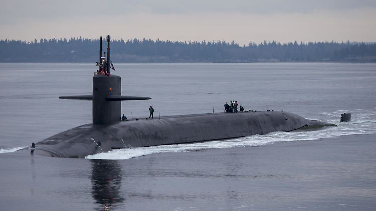 U-Boote wie die USS Pennsylvania können zum Abschuss von Raketen mit Atomsprengköpfen genutzt werden.