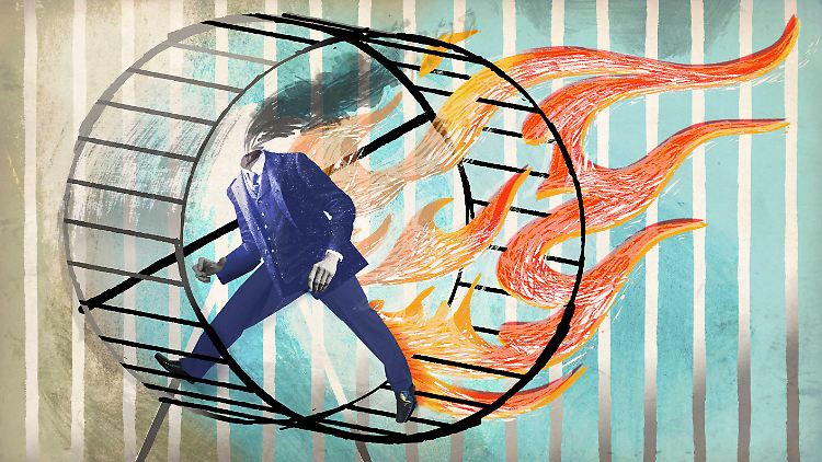 Während Patienten mit Burn-out zusammenbrechen und krankgeschrieben werden, funktionieren Burn-on-Betroffene immer weiter.