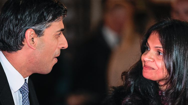 Sind der britische Premier Rishi Sunak und seine Ehefrau Akshata Murthy einander auch ökonomisch stark zugewandt? 