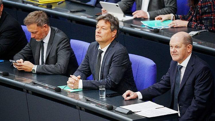 Aus Habecks Sicht kommt es darauf an, dass die drei Ampel-Parteien auf die unteren Ebenen entsprechend einwirken.