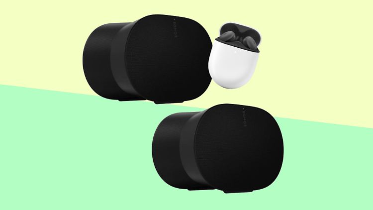 Den Sonos Era 300 gibt es bei Tink mit Rabatt und dazu Pixel Buds A gratis.