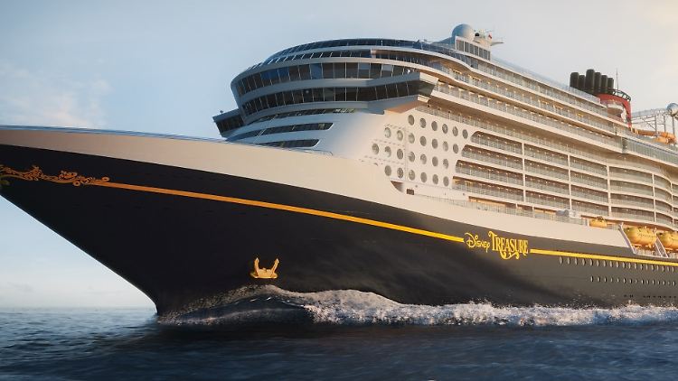 Das neue Schiff "Disney Treasure" hat mehr als 1200 Kabinen.