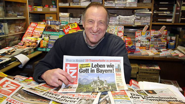 Er lebte nicht wie "Gott in Bayern", war aber vollends zufrieden: Katsche Schwarzenbeck.