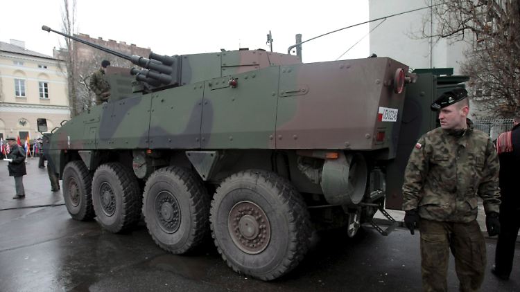 Der KTO Rosomak 2009 - auf Polnisch bedeutet das "Vielfraß".