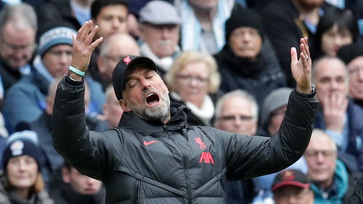 Jürgen Klopp ärgerte sich über sein Team.