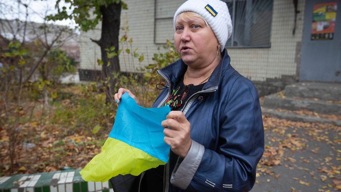 Während die Stadt Cherson im vergangenen Herbst von ukrainischen Truppen befreit werden konnte, sind Teile der Region noch immer unter russischer Besatzung.