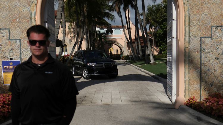 Am Abend nach Verlesen der Anklage will Trump zurück in Mar-a-Lago sein.