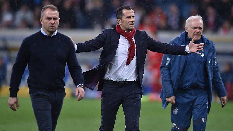 Flick, Salihamidžić und Gerland.