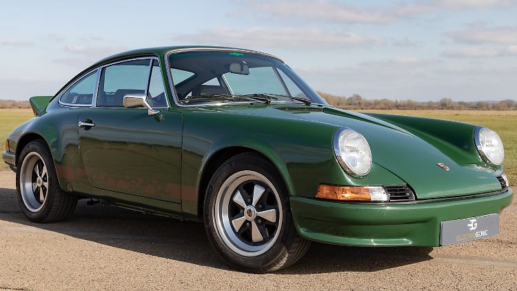 Diesen Porsche 911 aus dem Jahr 1985 hat Electrogenic auf Elektro-Antrieb umgestellt.