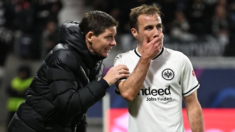 Glasner will die Eintracht Gerüchten zufolge verlassen.