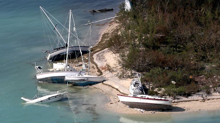 2017 ließ Hurrikan "Irma" eine Schneise der Verwüstung zurück, hier auf Key West in Florida. 
