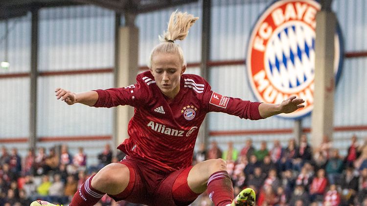 Noch einmal einen Sprung gemacht: Lea Schüller.