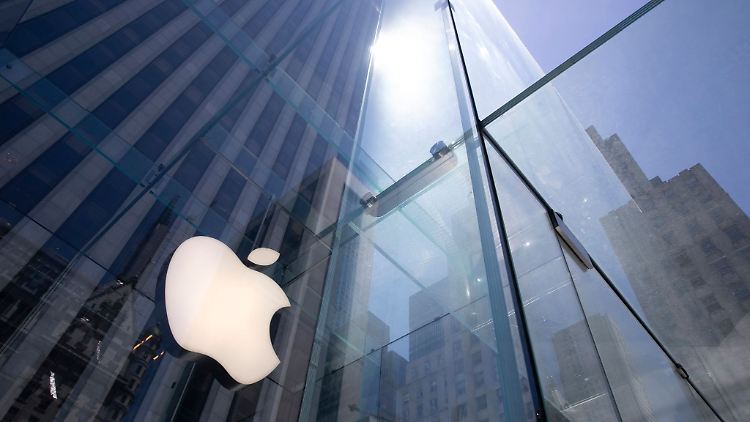 Ein Apple Store auf der Fifth Avenue in New York.