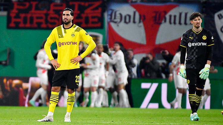 Emre Can und Gregor Kobel erlebten einen bitteren Pokalabend.