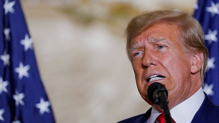 Trump wirkte bei seiner jüngsten Wahlkampfrede nach der Vernehmung in New York müde. Ein Programm für die Zukunft entwarf er nicht.