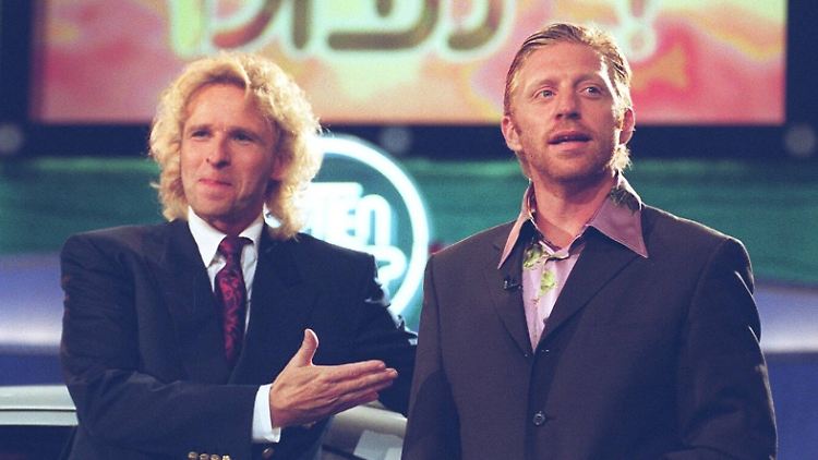 Gottschalk und Becker sind seit mehr als 20 Jahren befreundet. 