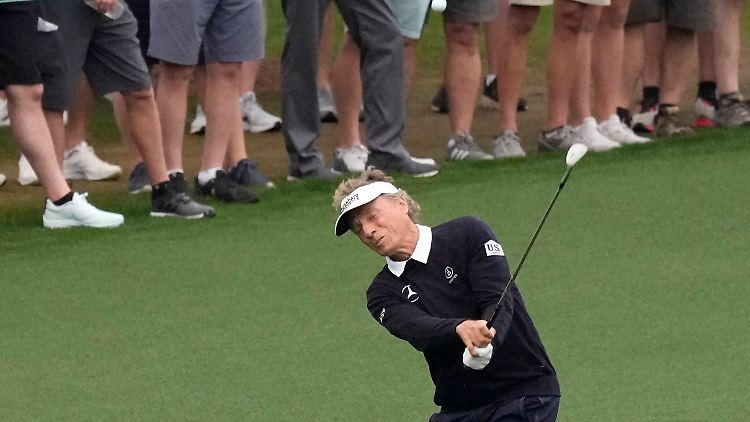 Nicht in Schwung: Bernhard Langer.