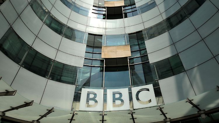 Der Sitz der BBC in London.