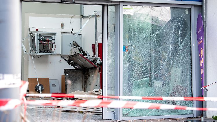 Im vergangenen Jahr wurden bundesweit rund 500 Geldautomaten in die Luft gejagt.